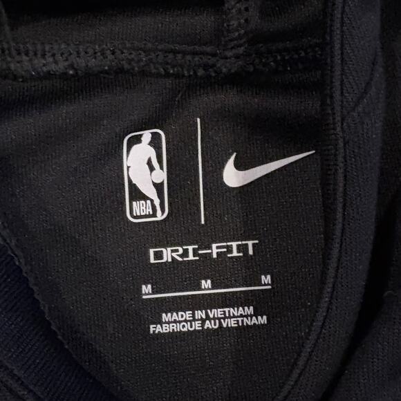 Nike Cleveland Cavaliers Sweatshirt Mens Medium Black Dri Fit Performance Hoodie - Picture 5 of 9